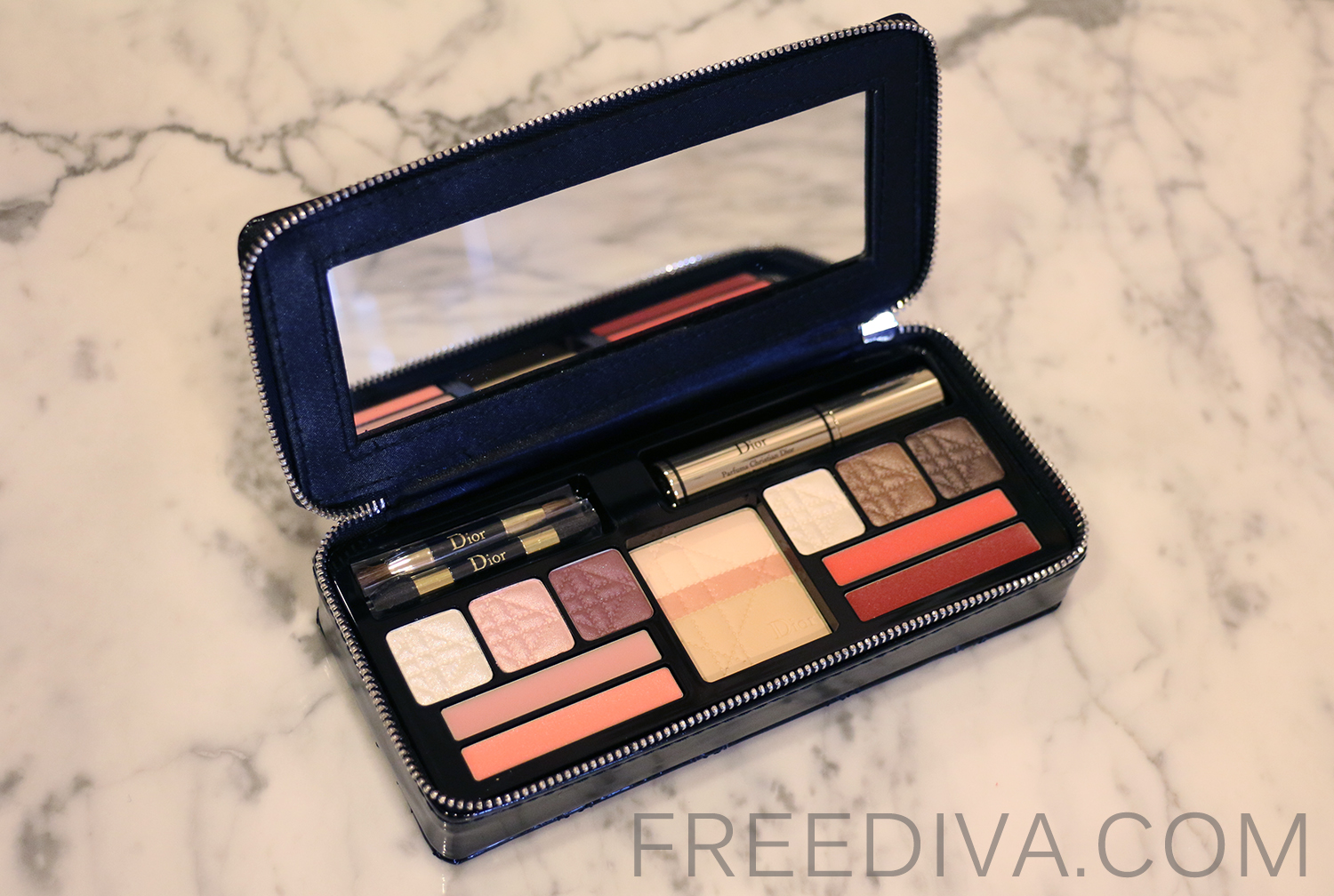 dior cannage collection makeup palette